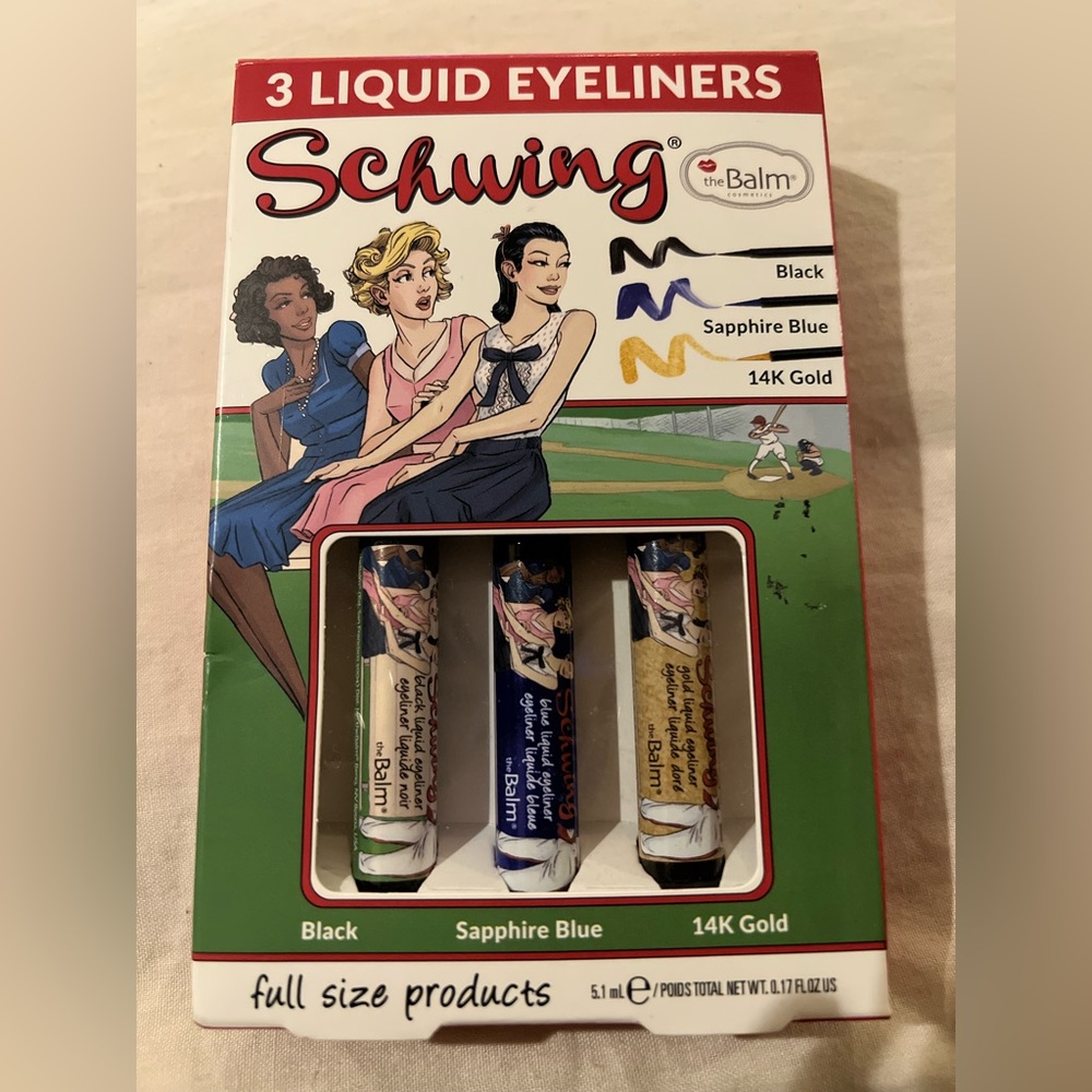 Set of 3 The balm liquid liners